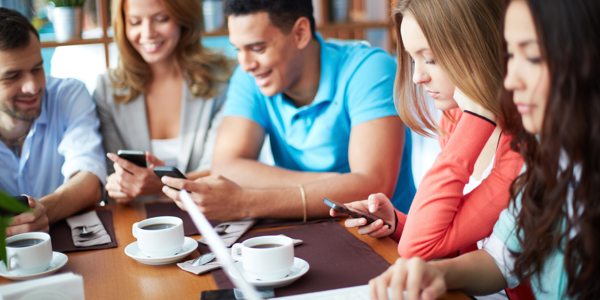 Photo of people around table